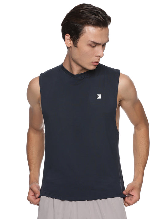 GetCostumed Men's Bold and Super Soft Peached finished tank top