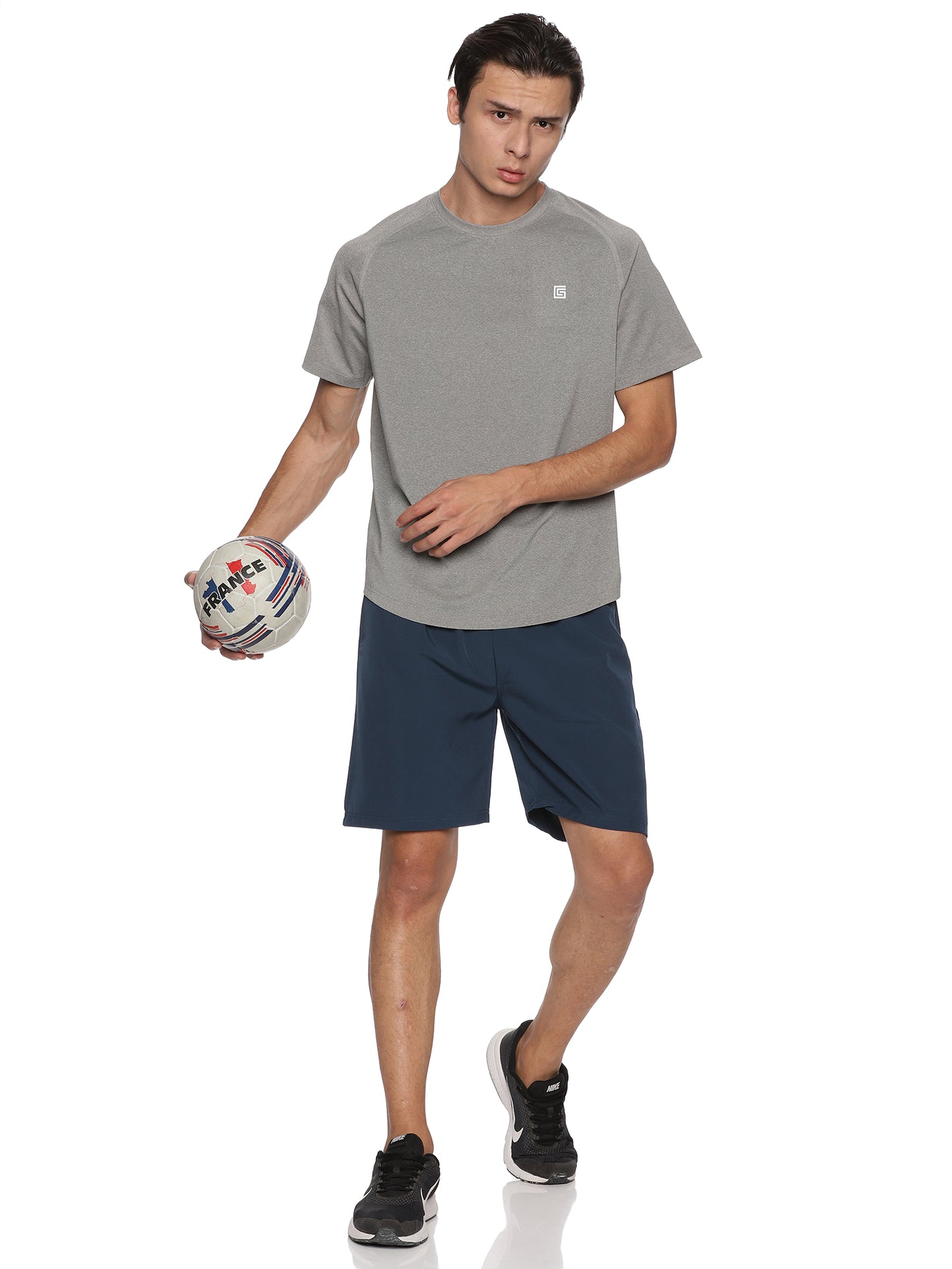 GetCostumed Men's Quick Dry Training Short Sleeve Shirt