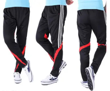 Football pants running fitness clothes, sports pants, men's football training, leg tights, trousers, riding suits SportyStitch