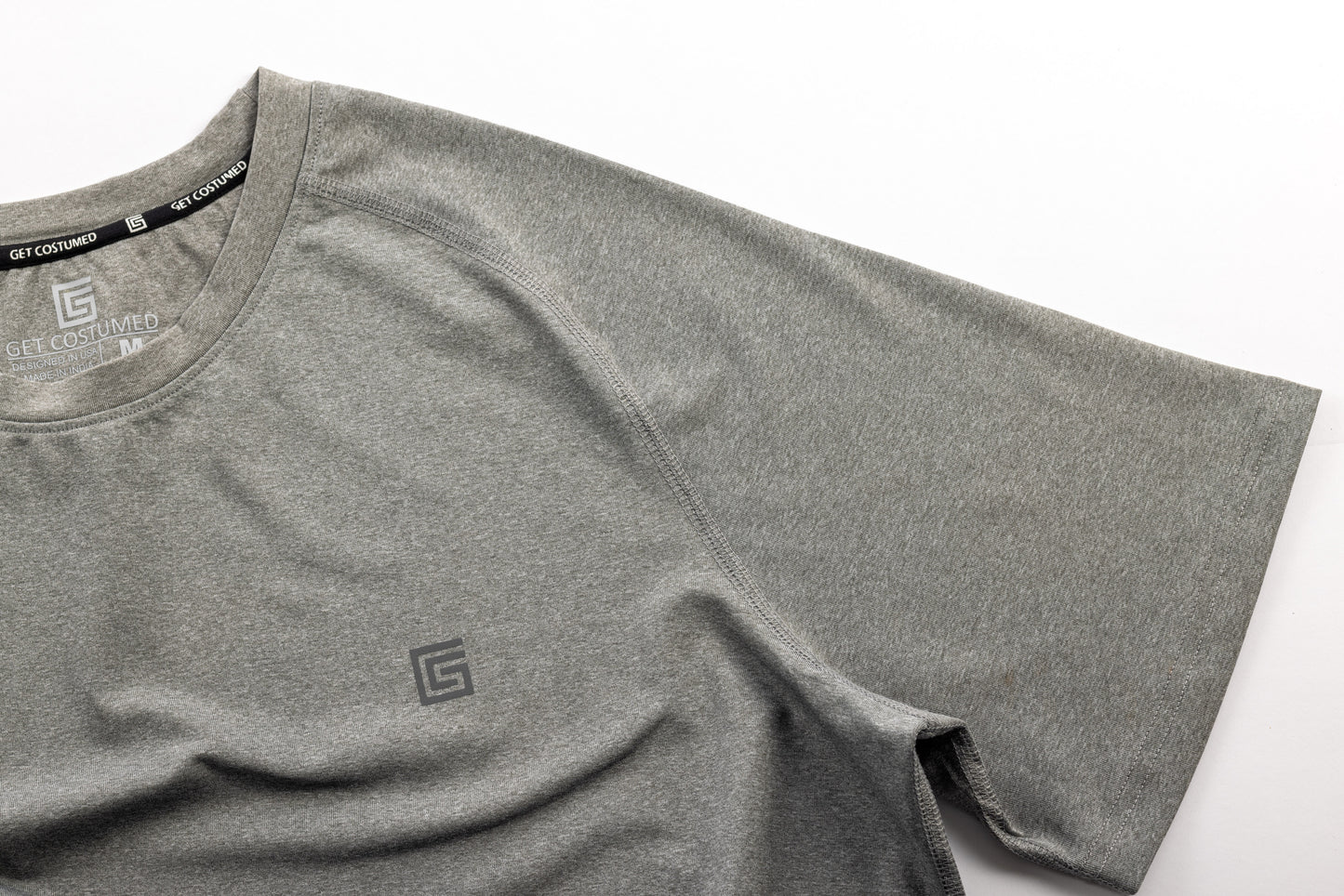 GetCostumed Men's Quick Dry Training Short Sleeve Shirt